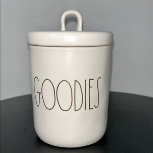 Rae Dunn White Kitchen Food Storage Canister